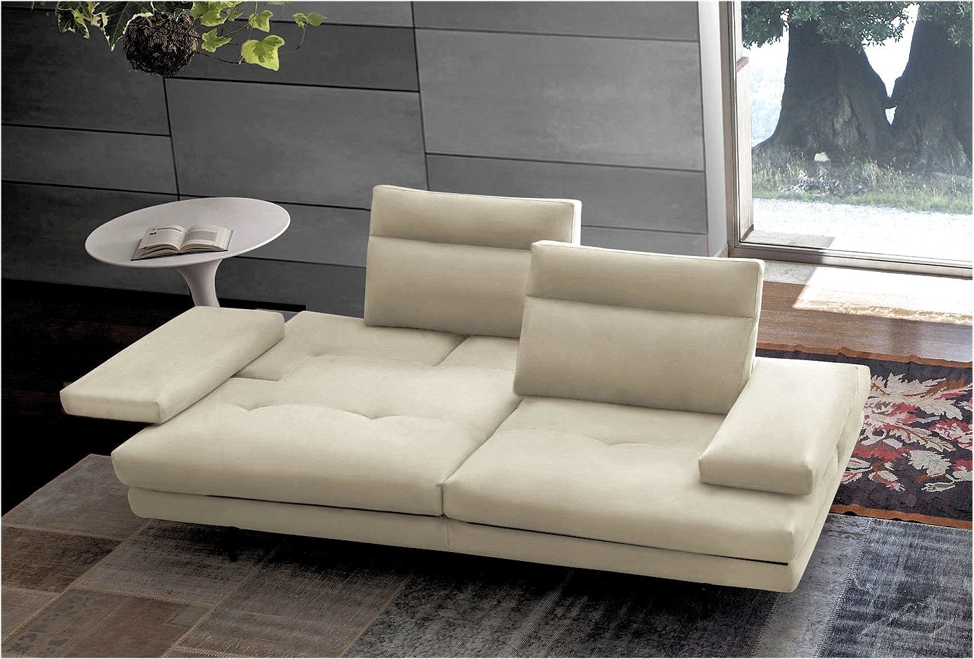 divano-in-pelle-futura-foto-2 Μοντέρνος Γωνιακός Καναπές FUTURA - Image 1