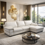 Δερμάτινος Καναπές Party