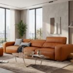 Δερμάτινος Καναπές Ermes